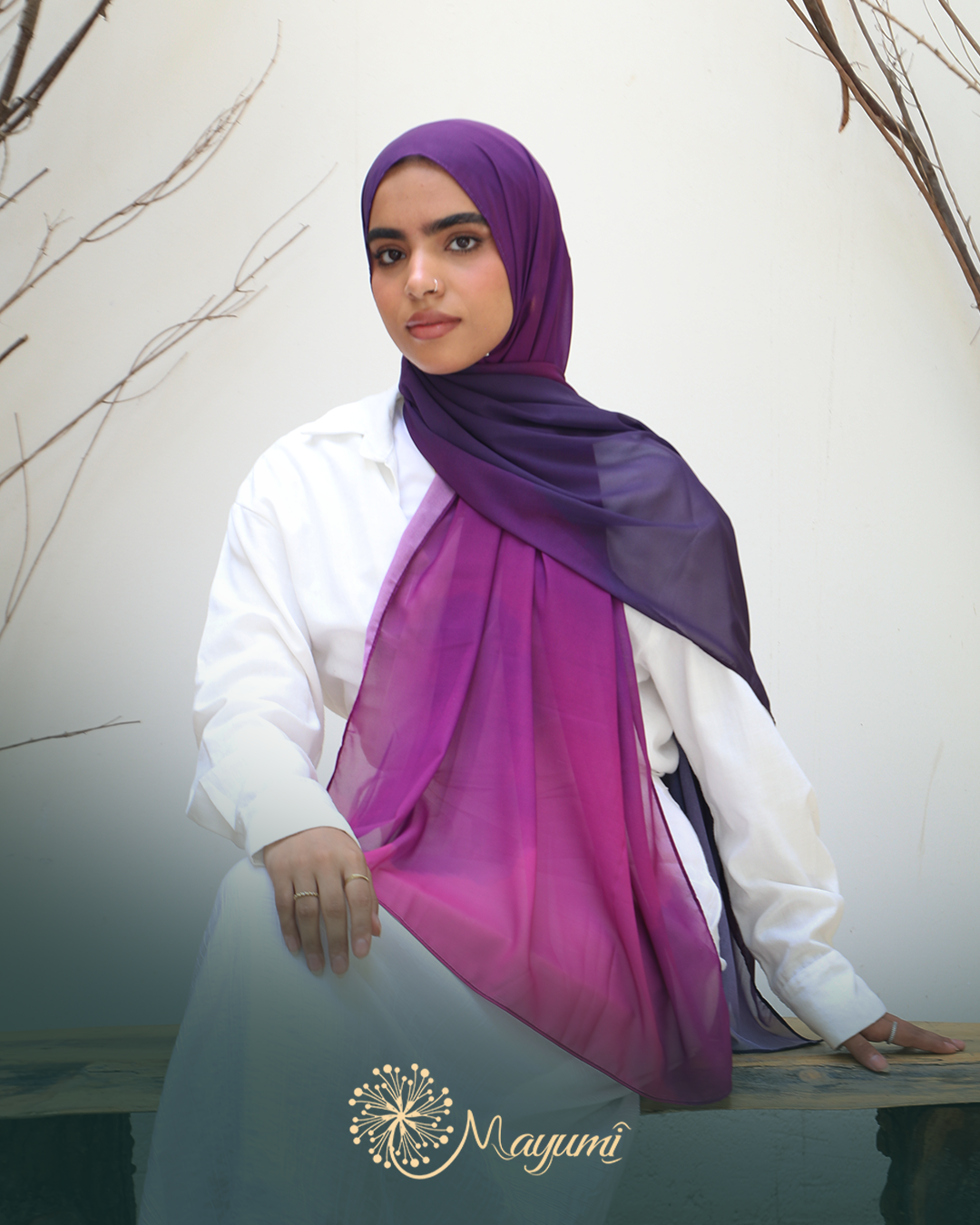 Eye-catching violet