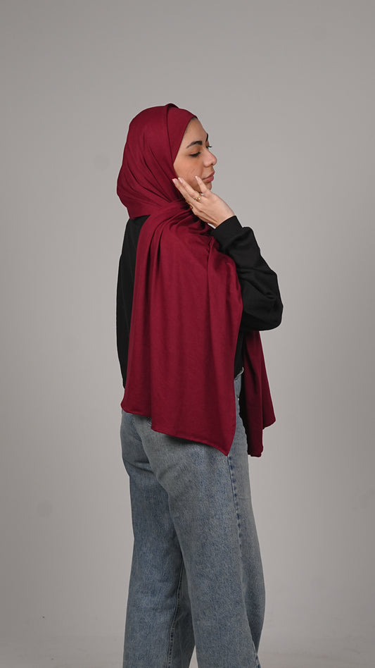 Burgundy - Premium Modal Jersey Duo set