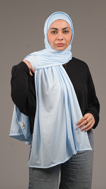 Baby Blue - premium Modal Jersey Duo set