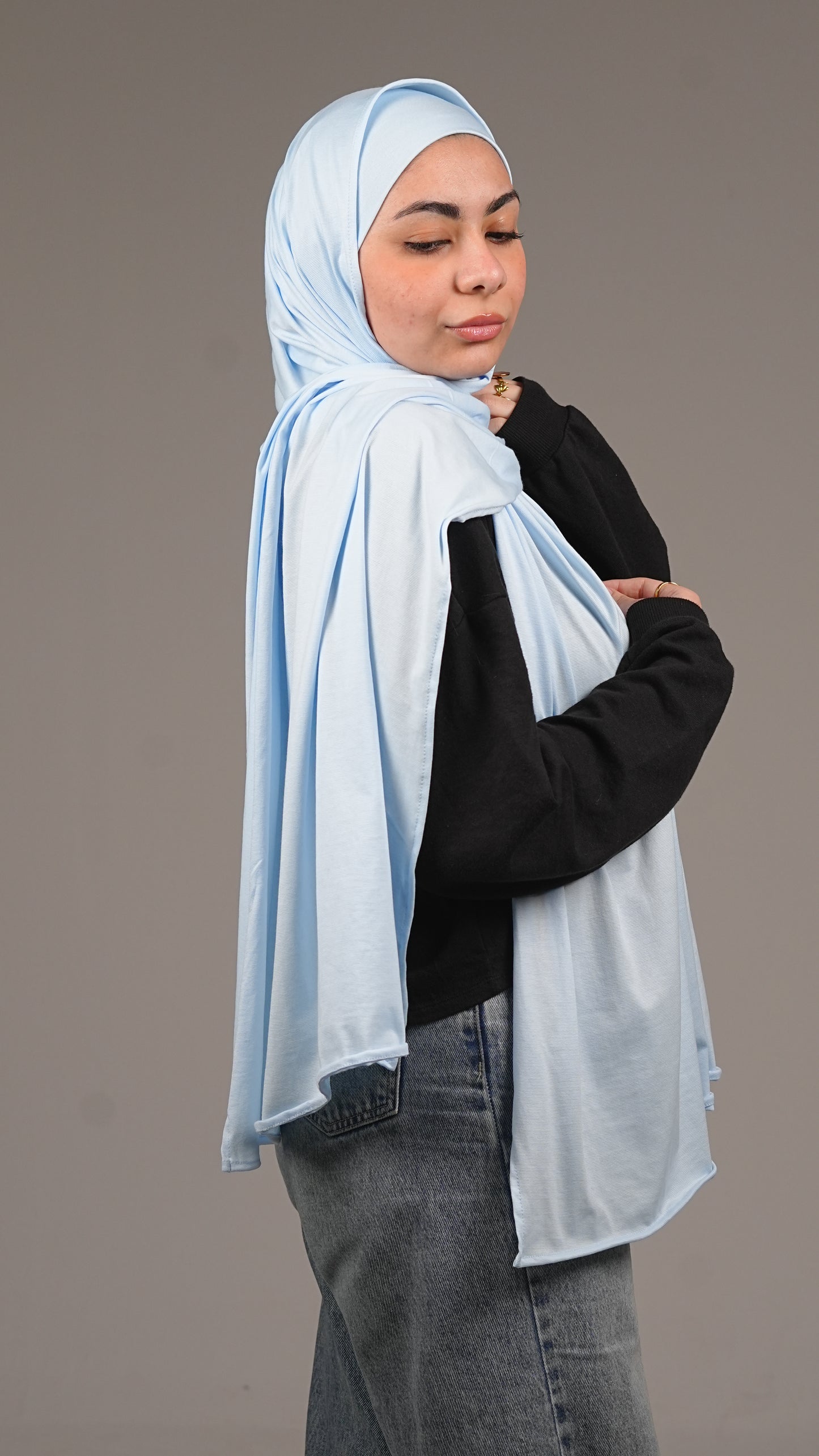 Baby Blue - premium Modal Jersey Duo set