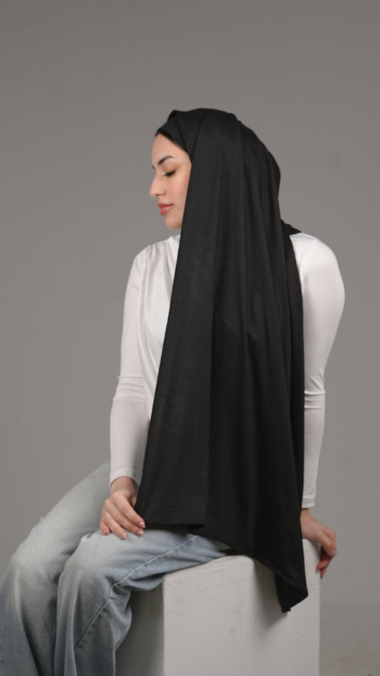 Black - premium Modal Jersey Duo set