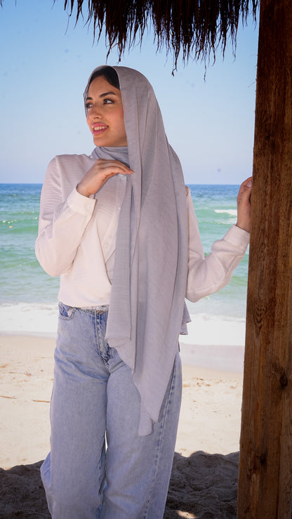 Greyish blue linen